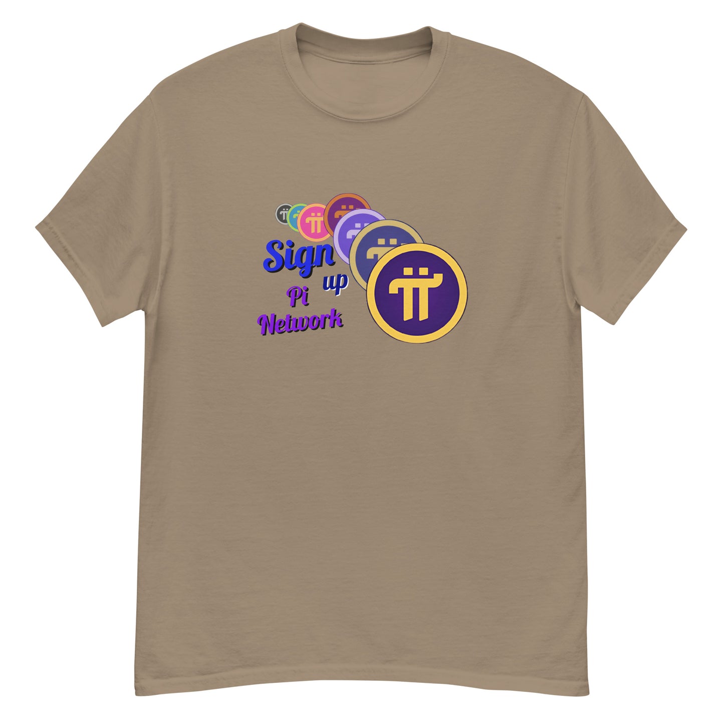 Pi Network "Sign up" Men's classic tee