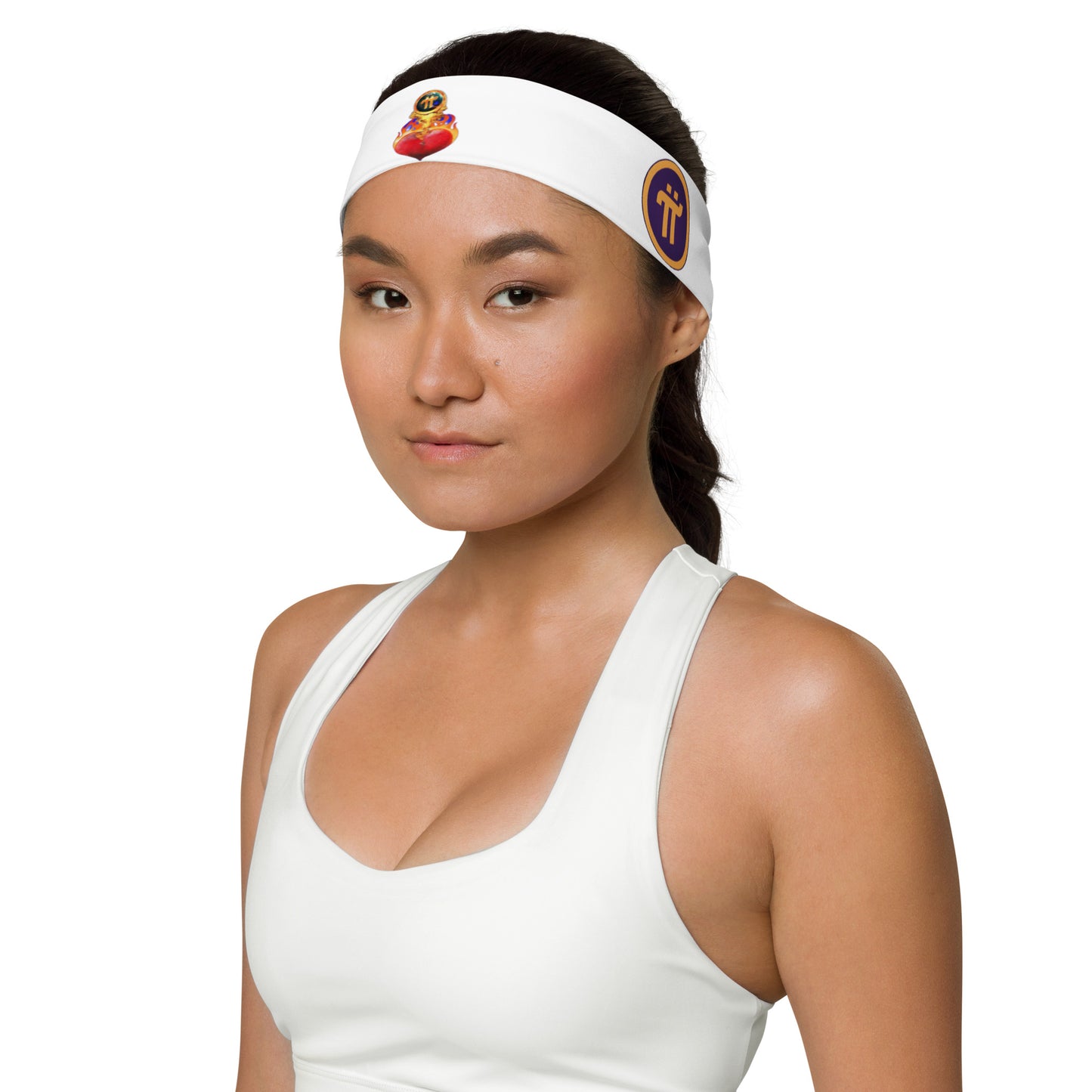 Pi Fire Heart Headband