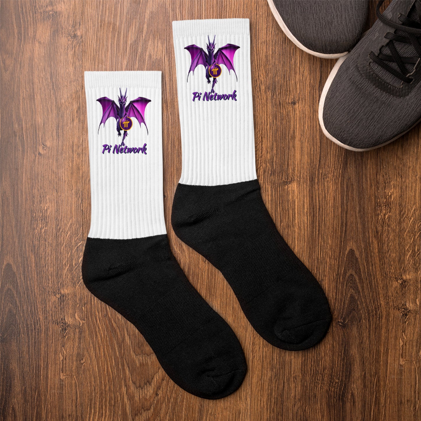 Pi Network Dragon Socks