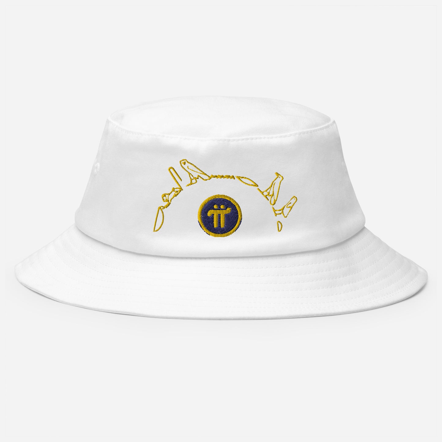 Pi Network Egyptian Hieroglyphics Bucket Hat (stitched)