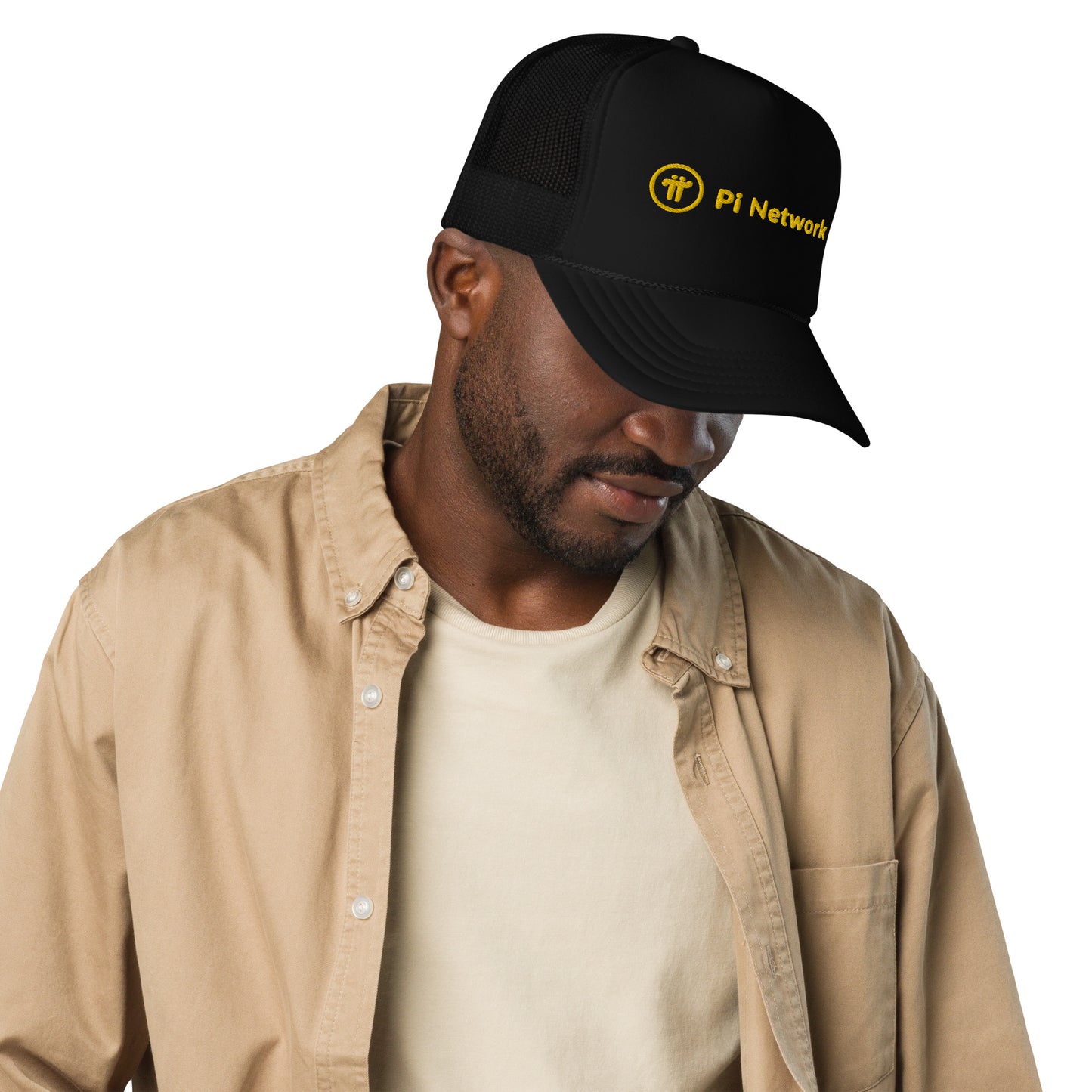 Pi Logo Base Cap Trucker (stitched)