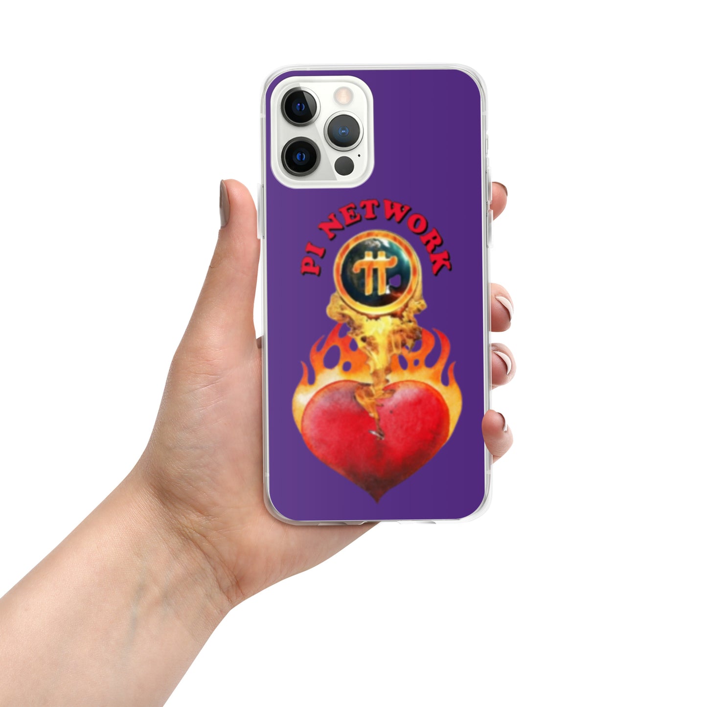 Pi Fire Heart Case for iPhone®