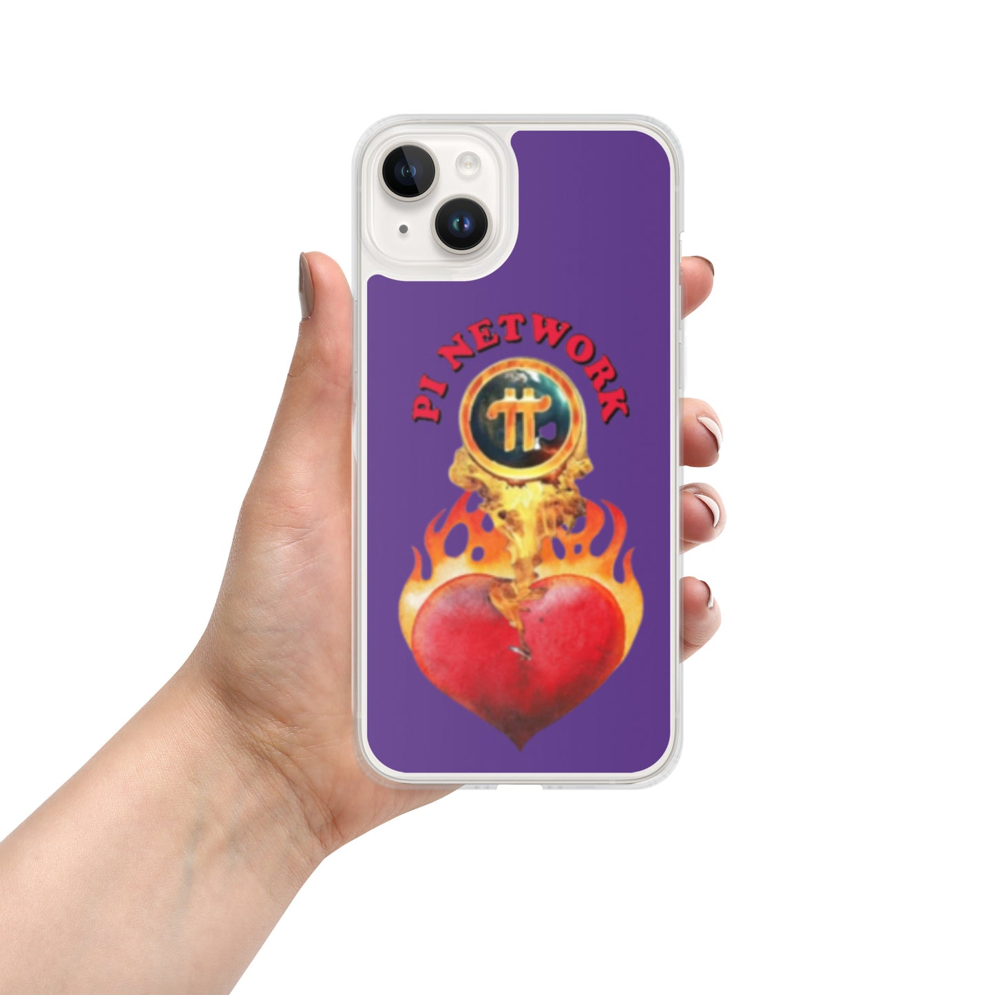 Pi Fire Heart Case for iPhone®