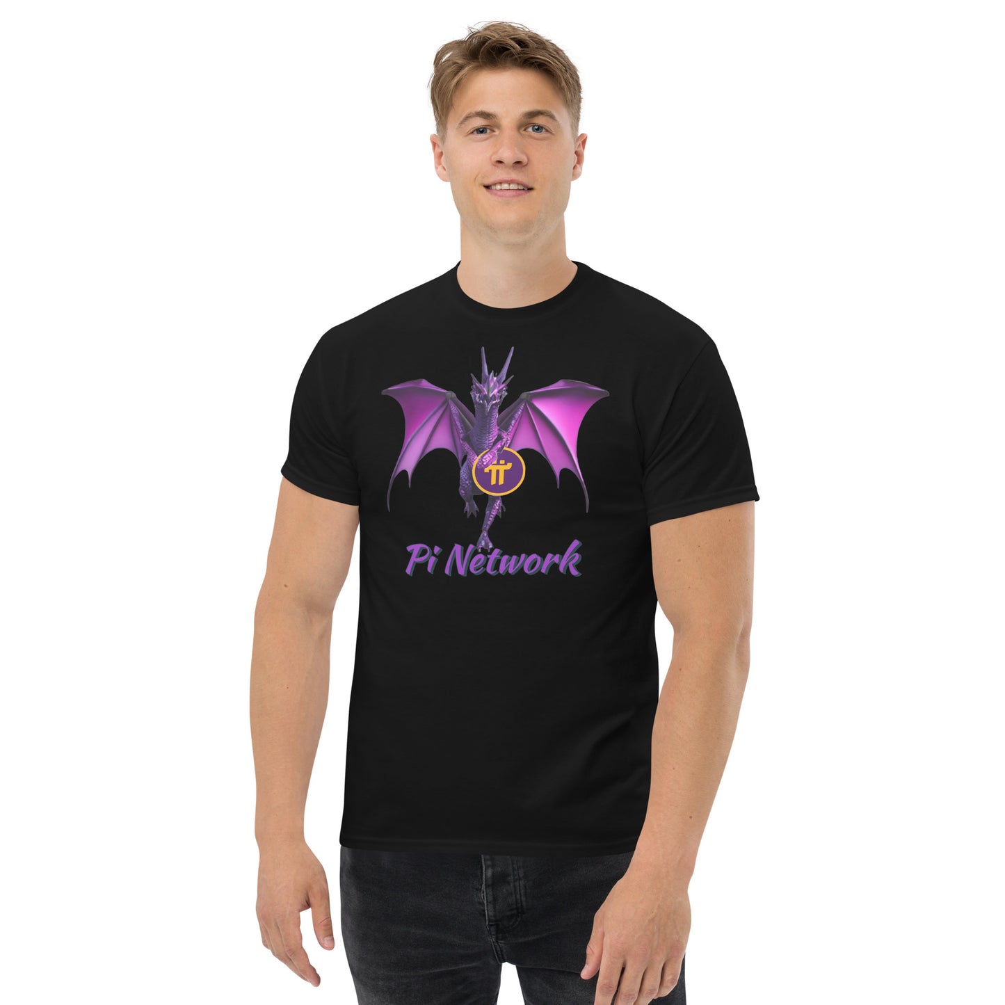 Pi Dragon Men's classic tee