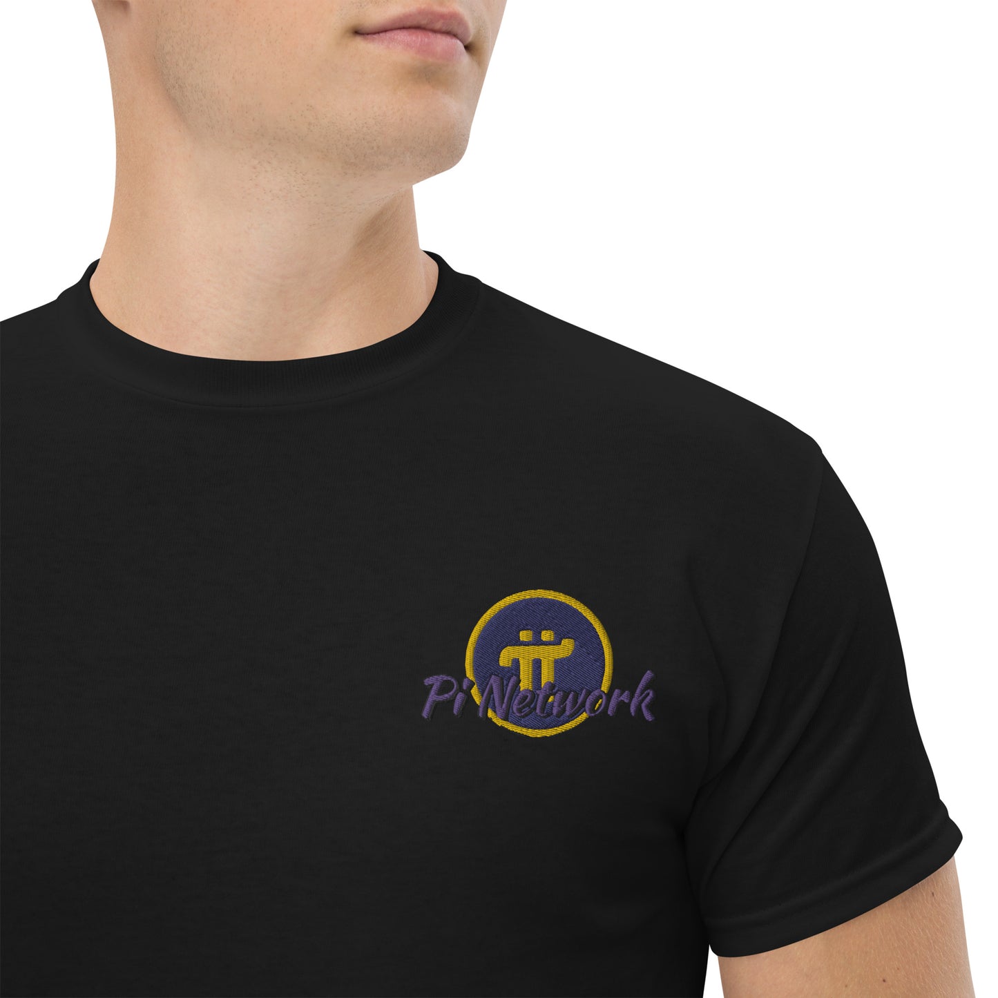 Pi Network - Men's classic tee (stitched)