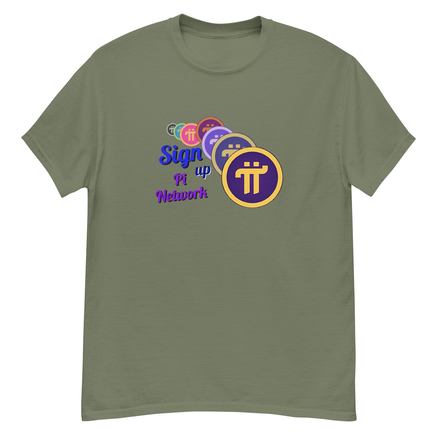 Pi Network "Sign up" Men's classic tee