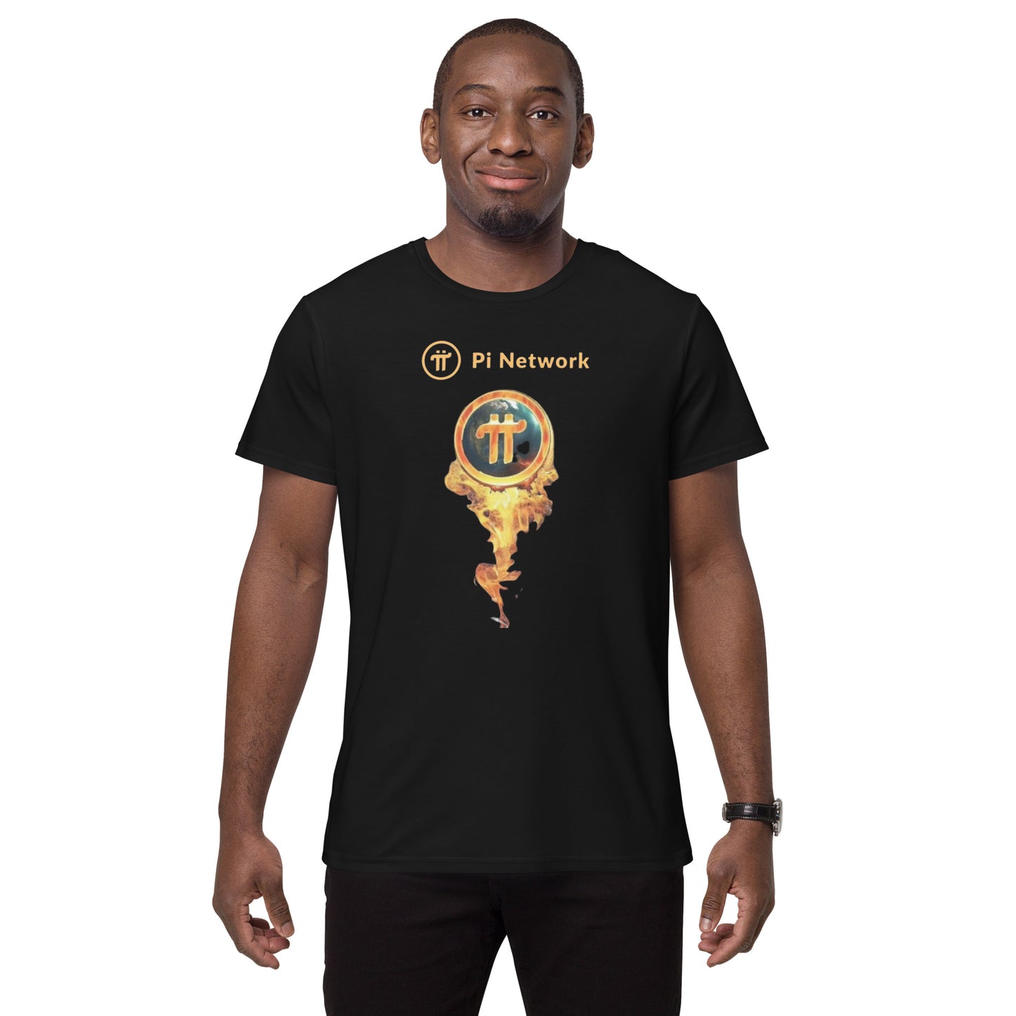 Pi Fire premium cotton t-shirt