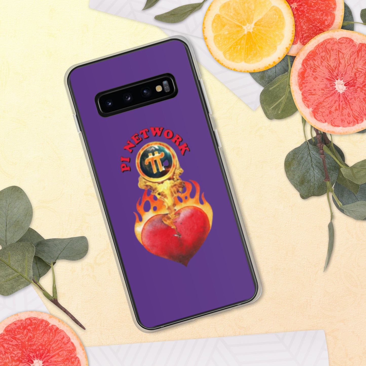 Pi Fire Heart  Case for Samsung®