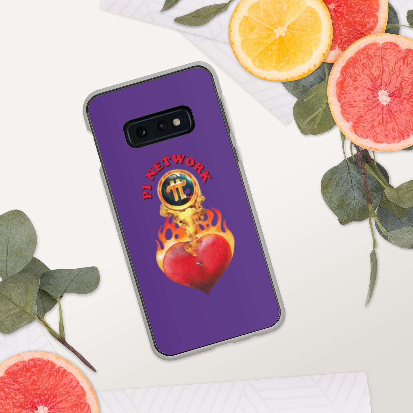 Pi Fire Heart  Case for Samsung®