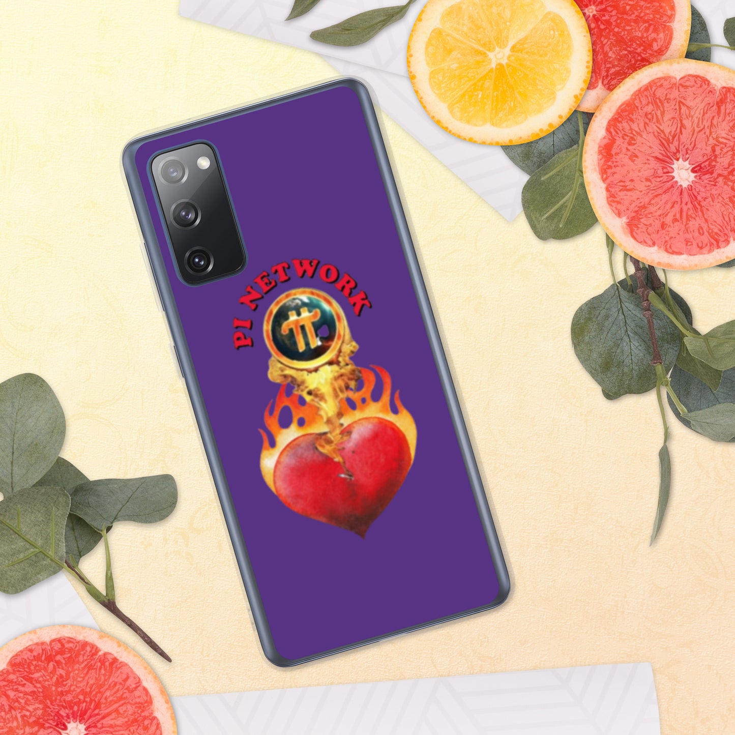 Pi Fire Heart  Case for Samsung®