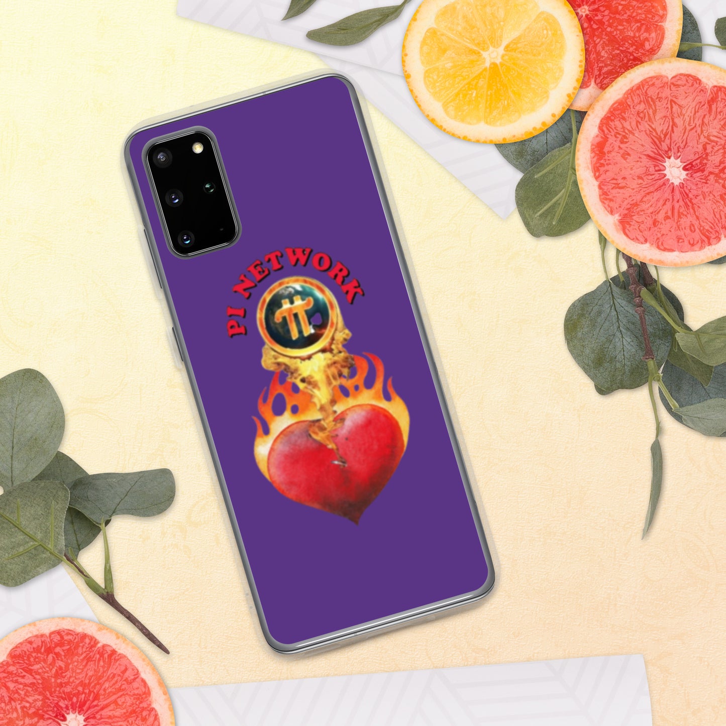 Pi Fire Heart  Case for Samsung®