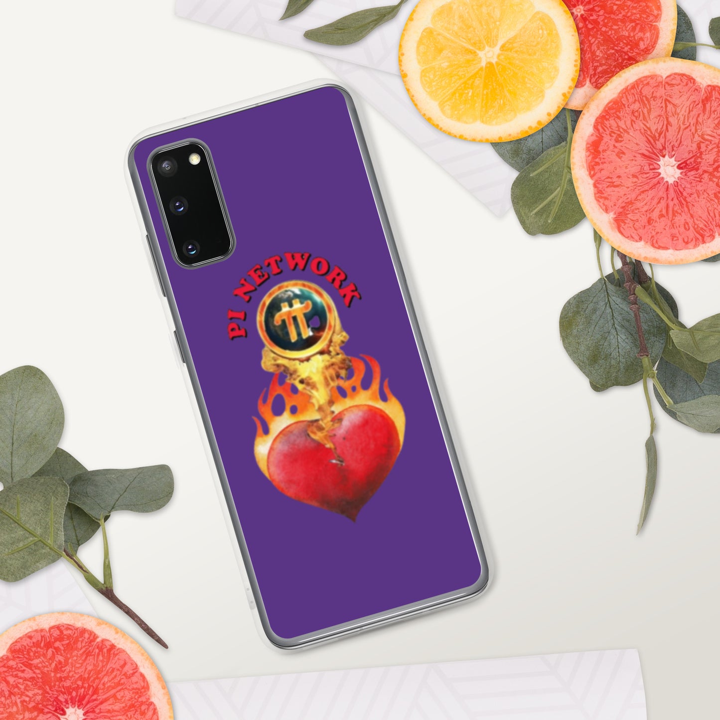 Pi Fire Heart  Case for Samsung®