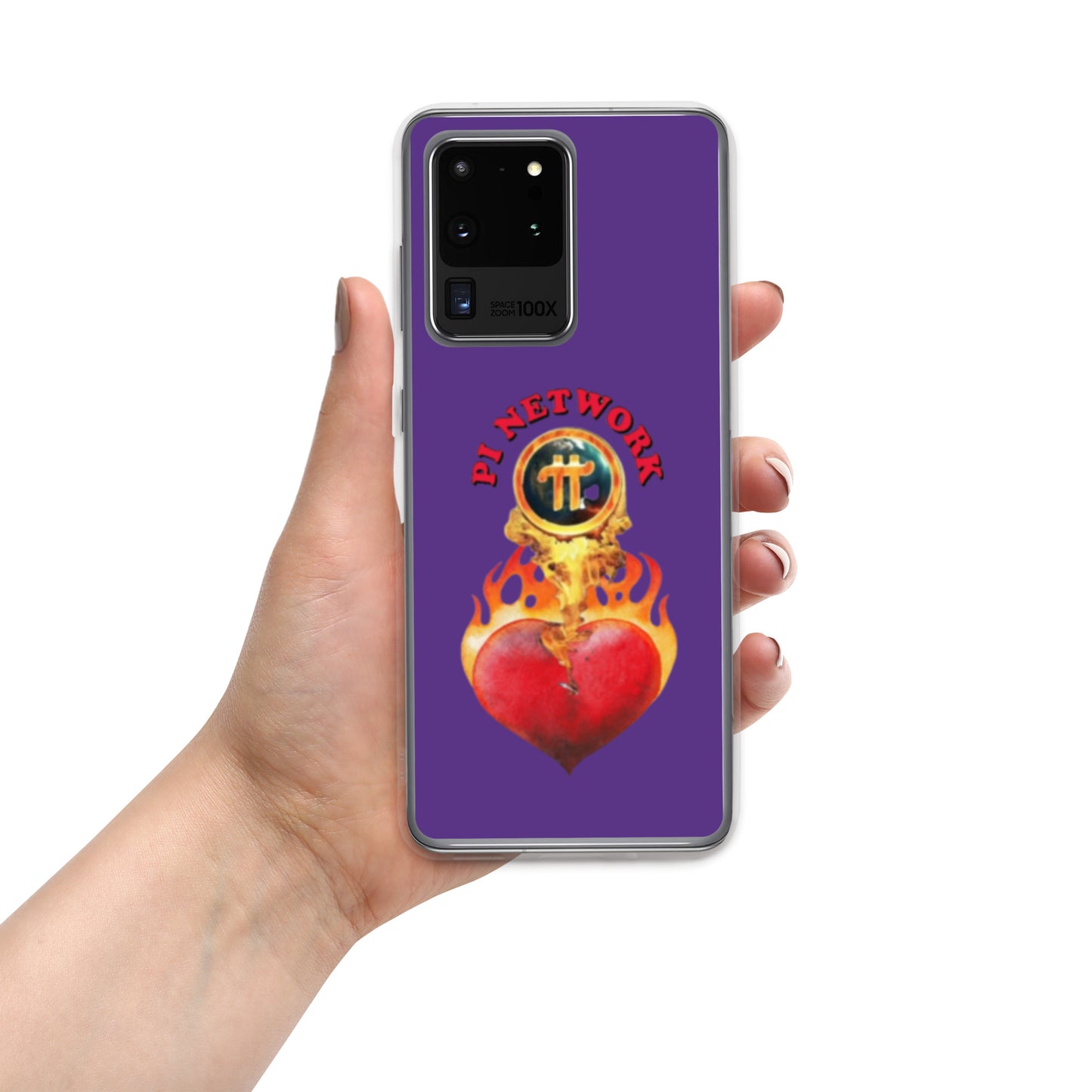 Pi Fire Heart  Case for Samsung®