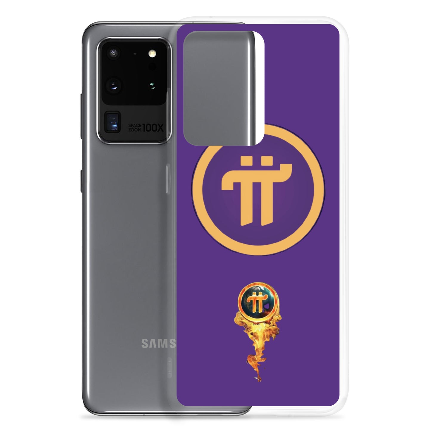 Pi Network Fire Case for Samsung®