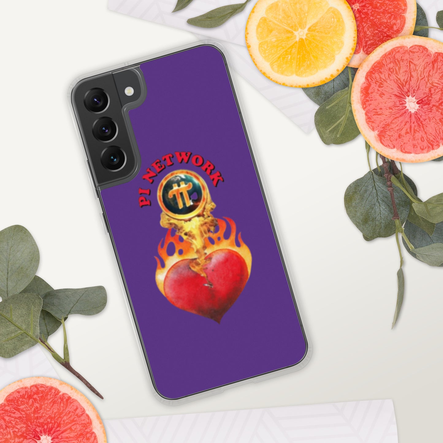 Pi Fire Heart  Case for Samsung®