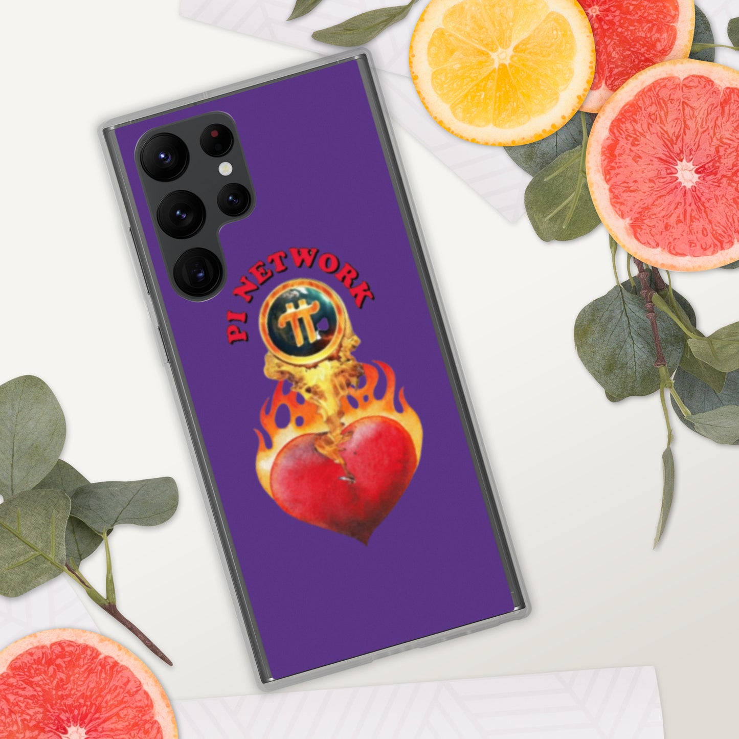 Pi Fire Heart  Case for Samsung®