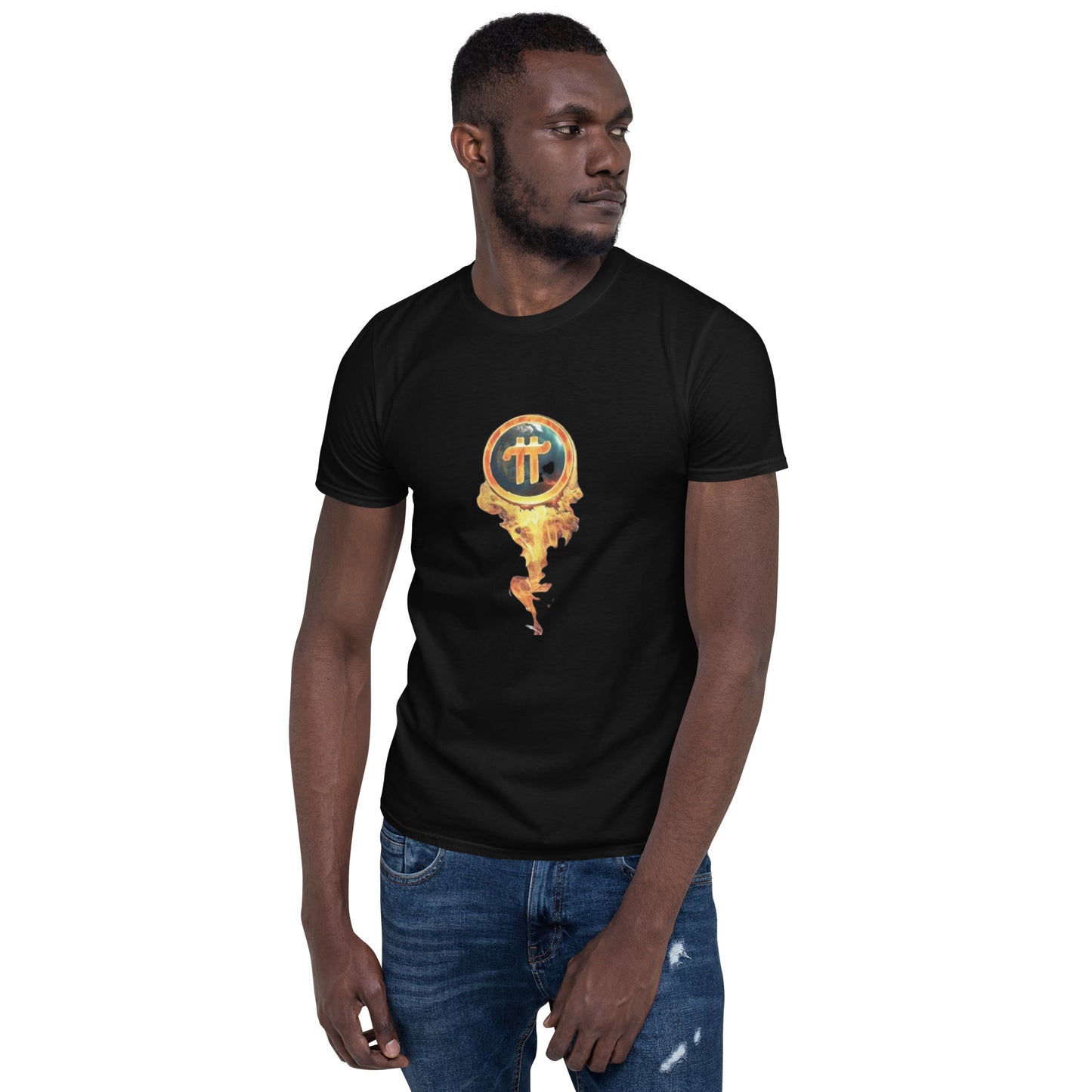 Pi Fire Short-Sleeve Unisex T-Shirt