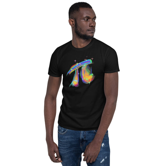 Pi Rainbow Short-Sleeve Unisex T-Shirt