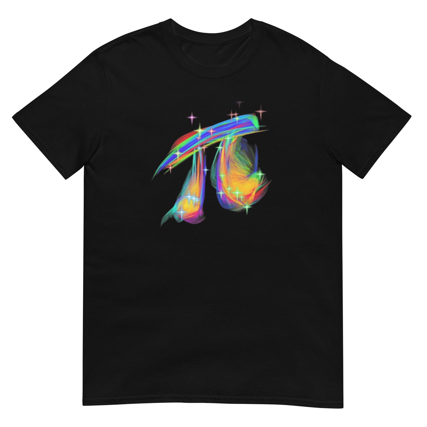 Pi Rainbow Short-Sleeve Unisex T-Shirt