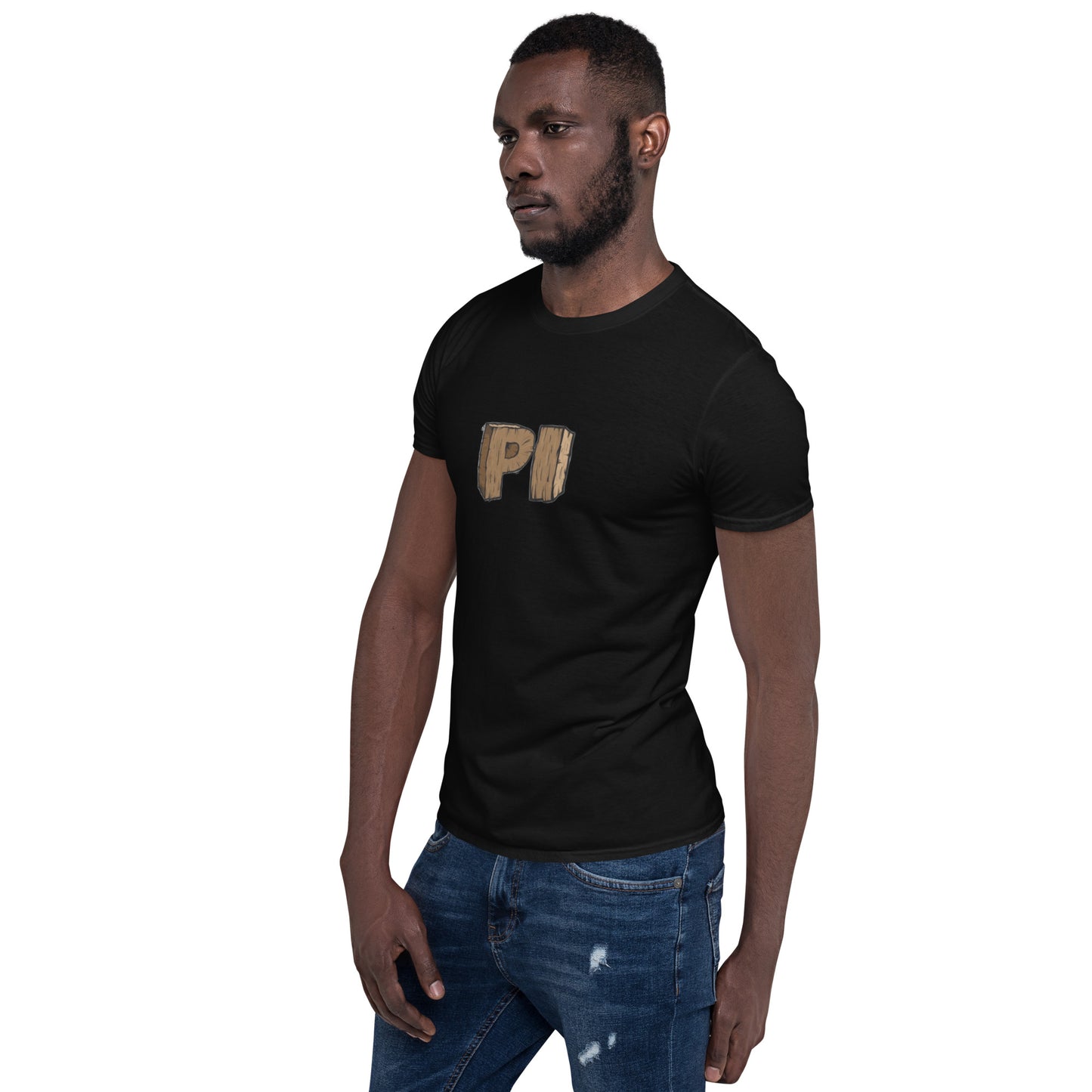 Pi Wood Short-Sleeve Unisex T-Shirt