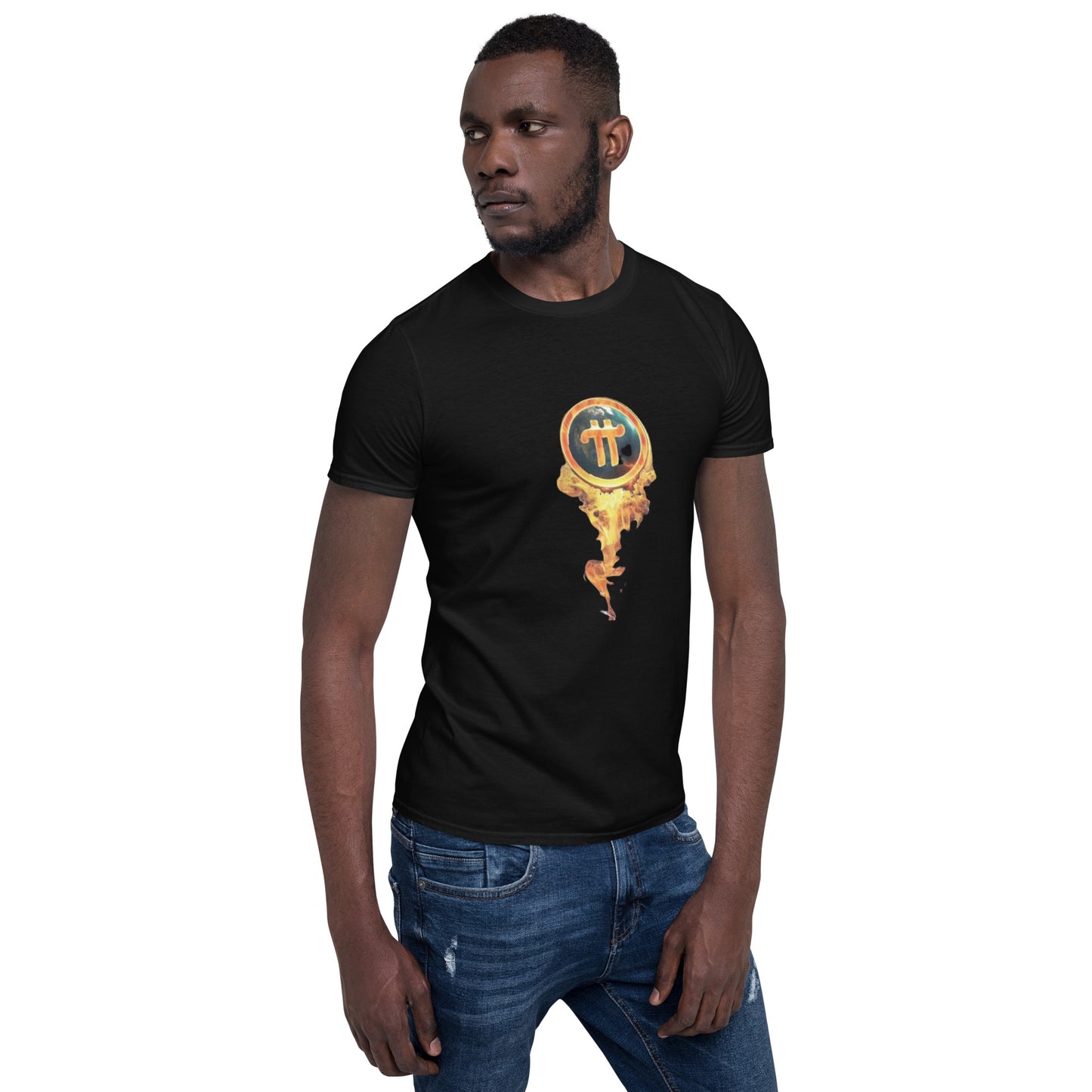 Pi Fire Short-Sleeve Unisex T-Shirt