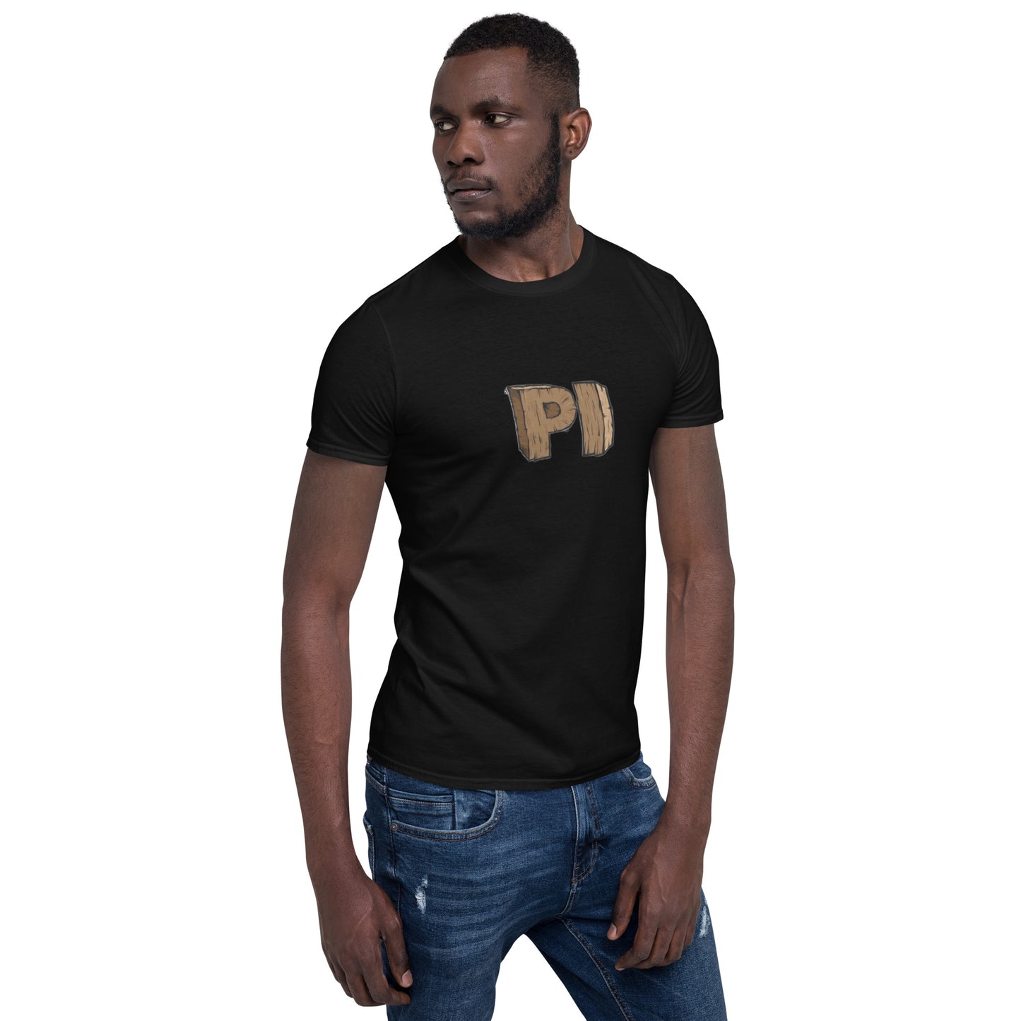 Pi Wood Short-Sleeve Unisex T-Shirt