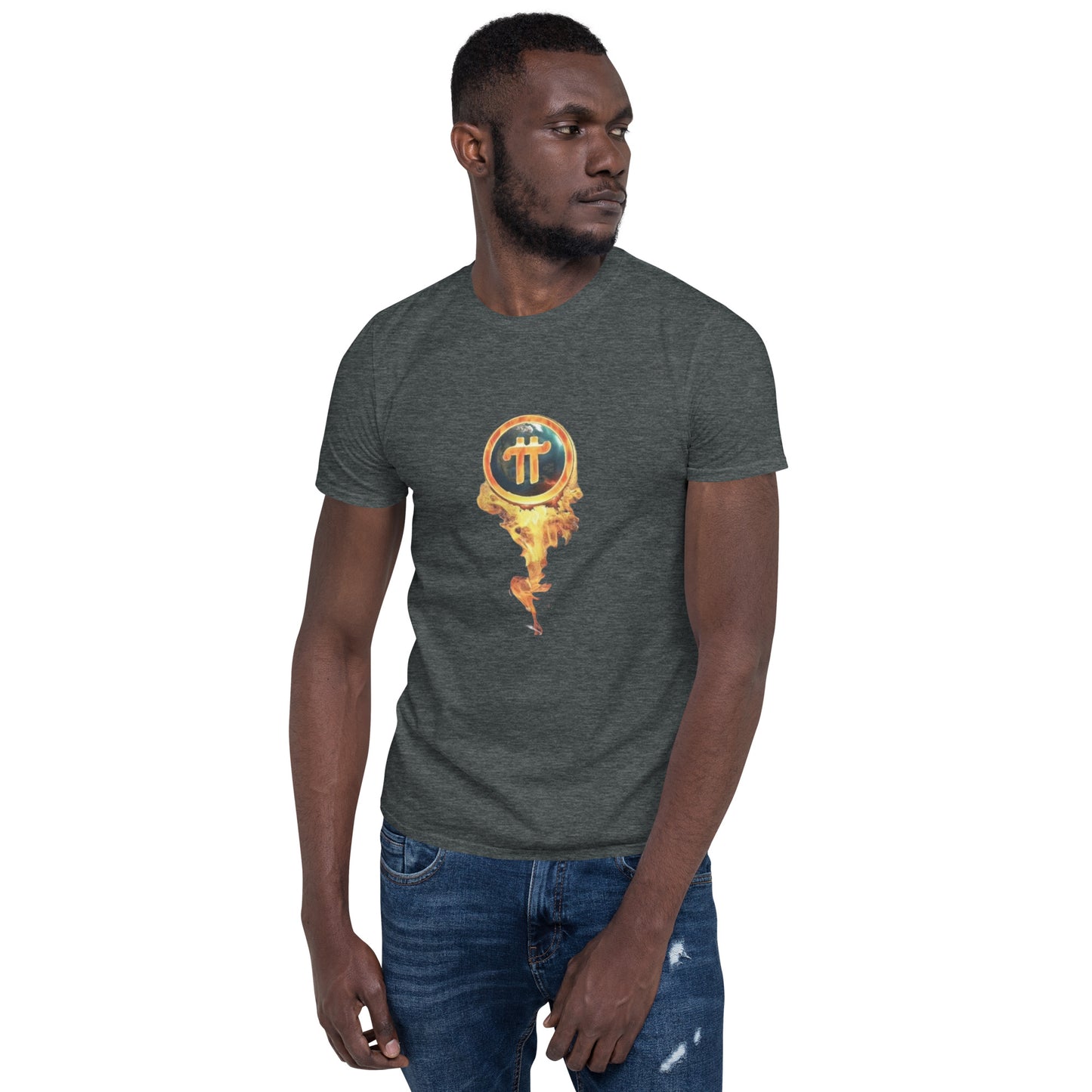 Pi Fire Short-Sleeve Unisex T-Shirt