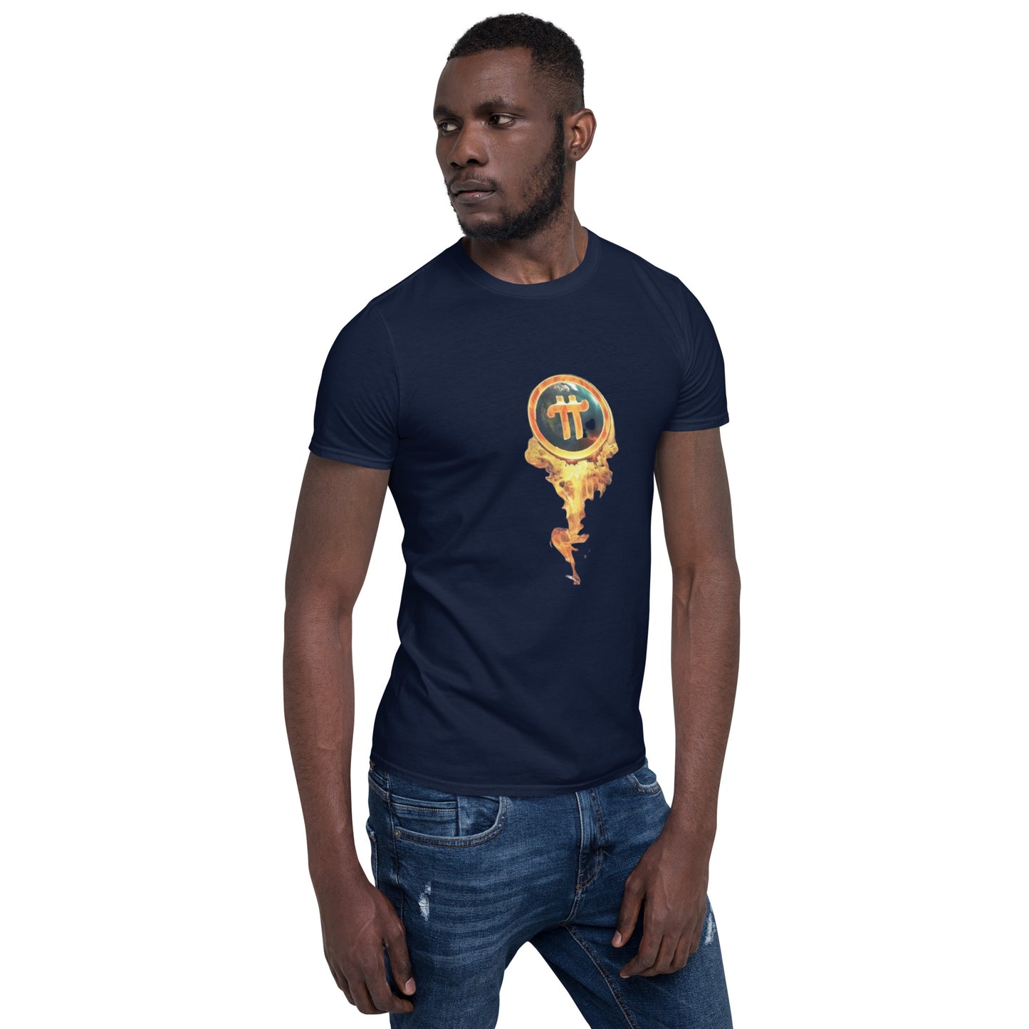 Pi Fire Short-Sleeve Unisex T-Shirt