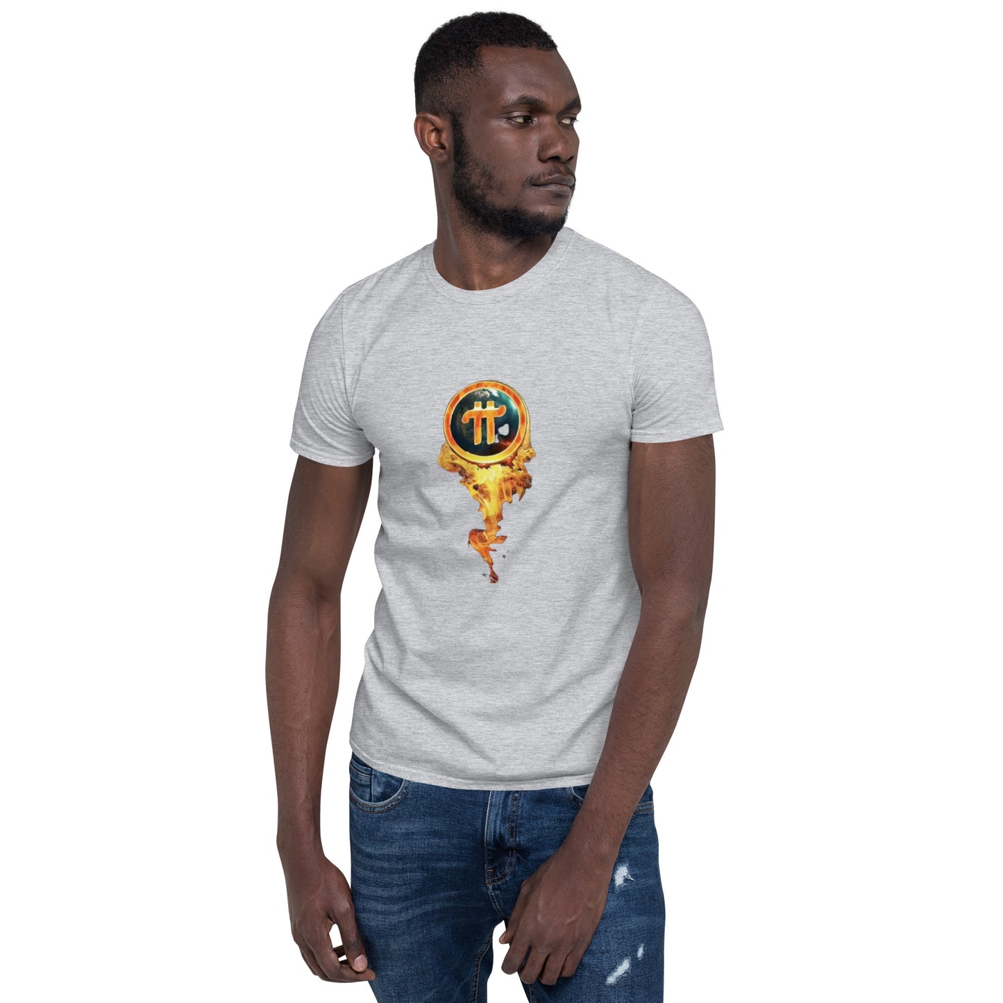 Pi Fire Short-Sleeve Unisex T-Shirt