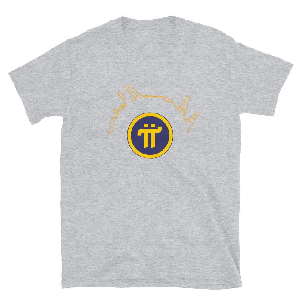 Pi Network Egyptian Hieroglyphics Unisex T-Shirt