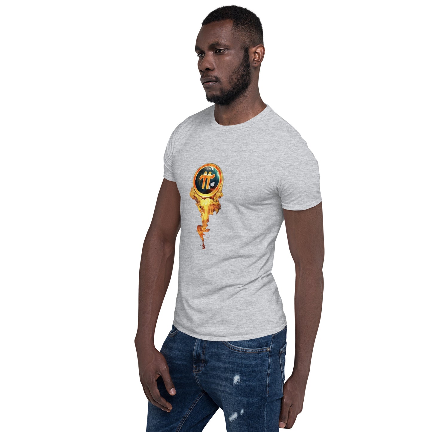 Pi Fire Short-Sleeve Unisex T-Shirt