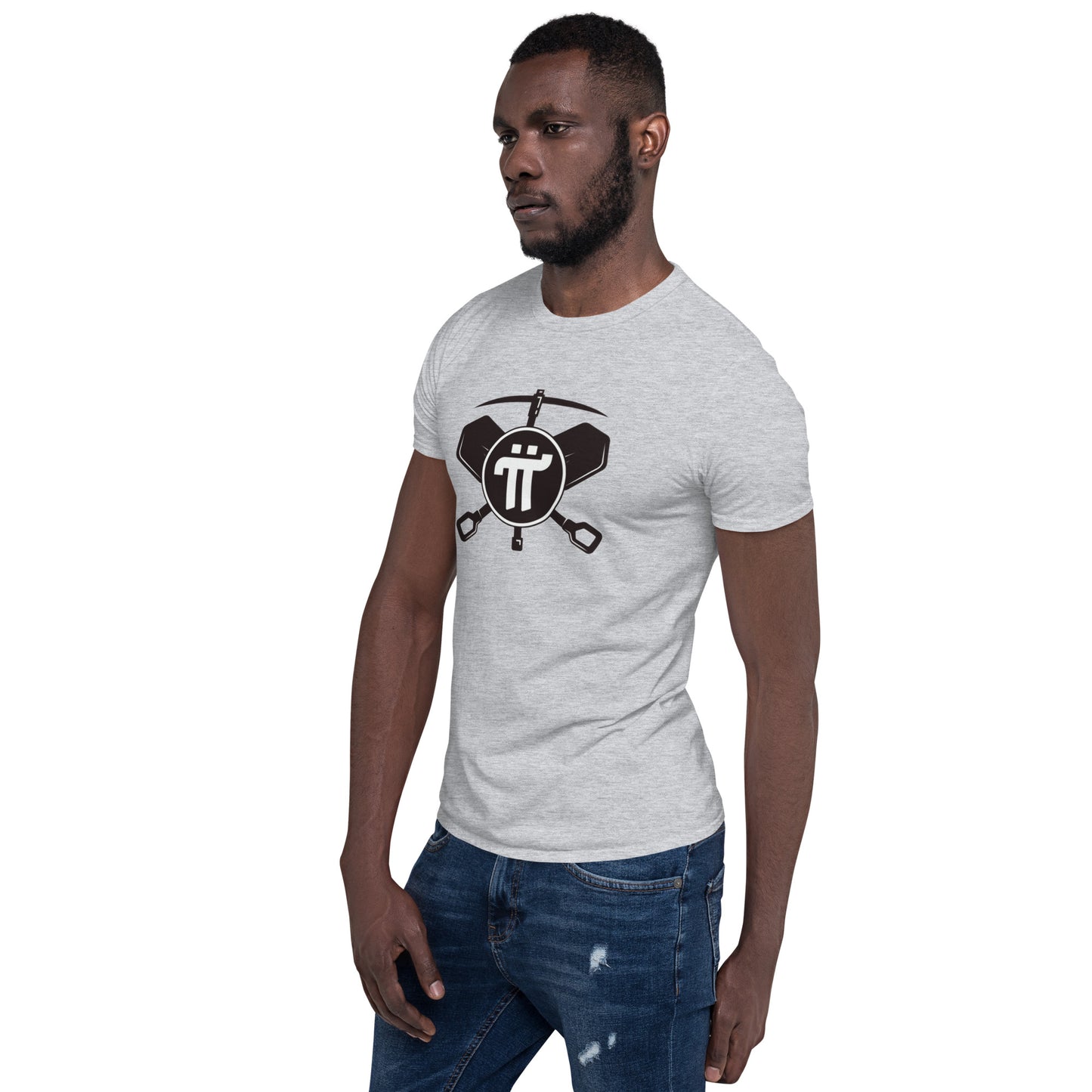 Pi Mining Short-Sleeve Unisex T-Shirt