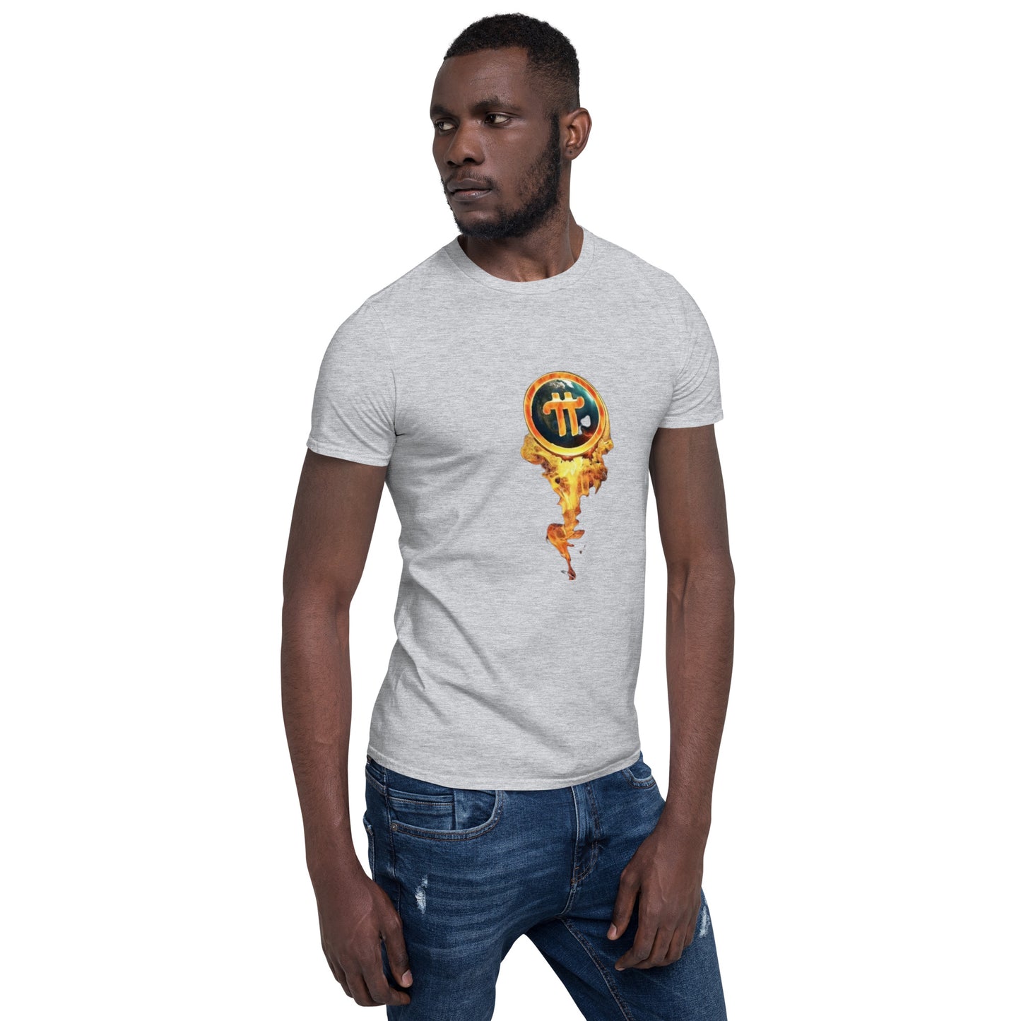 Pi Fire Short-Sleeve Unisex T-Shirt