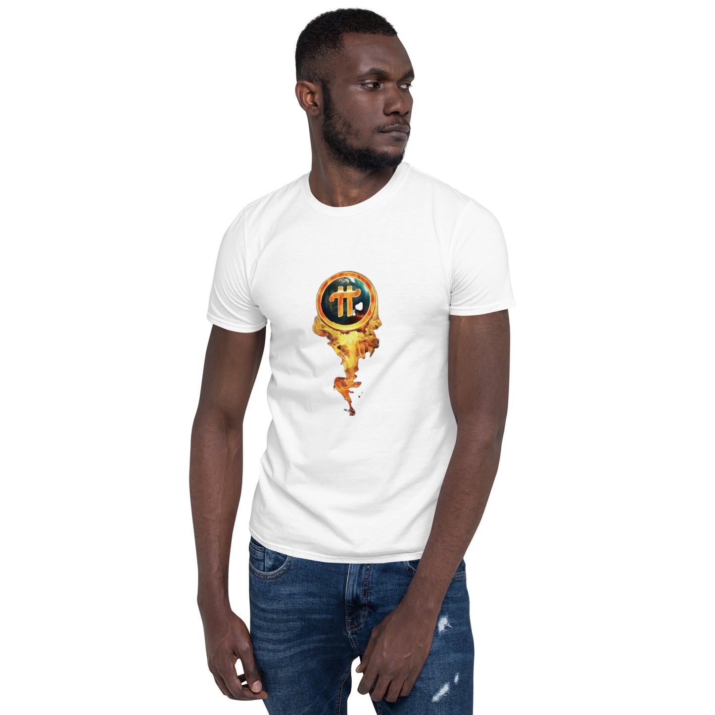 Pi Fire Short-Sleeve Unisex T-Shirt