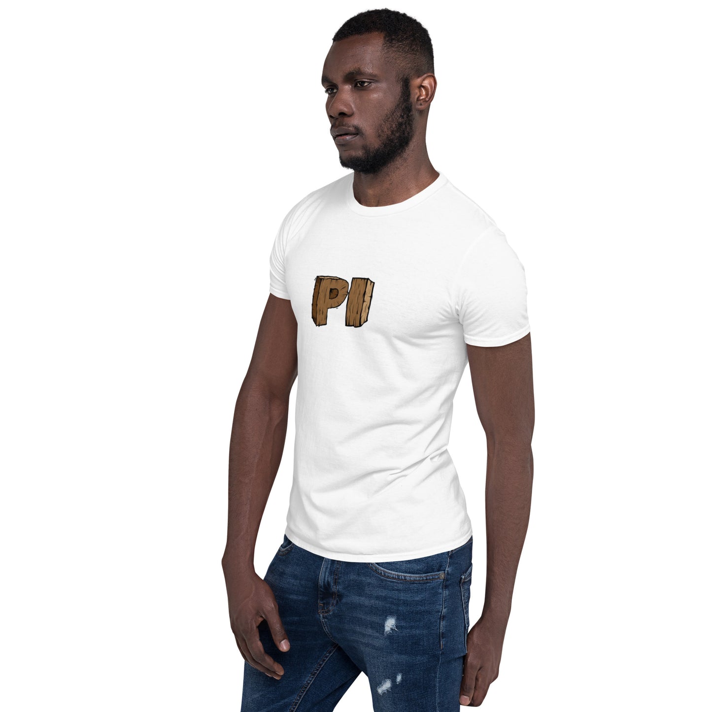 Pi Wood Short-Sleeve Unisex T-Shirt