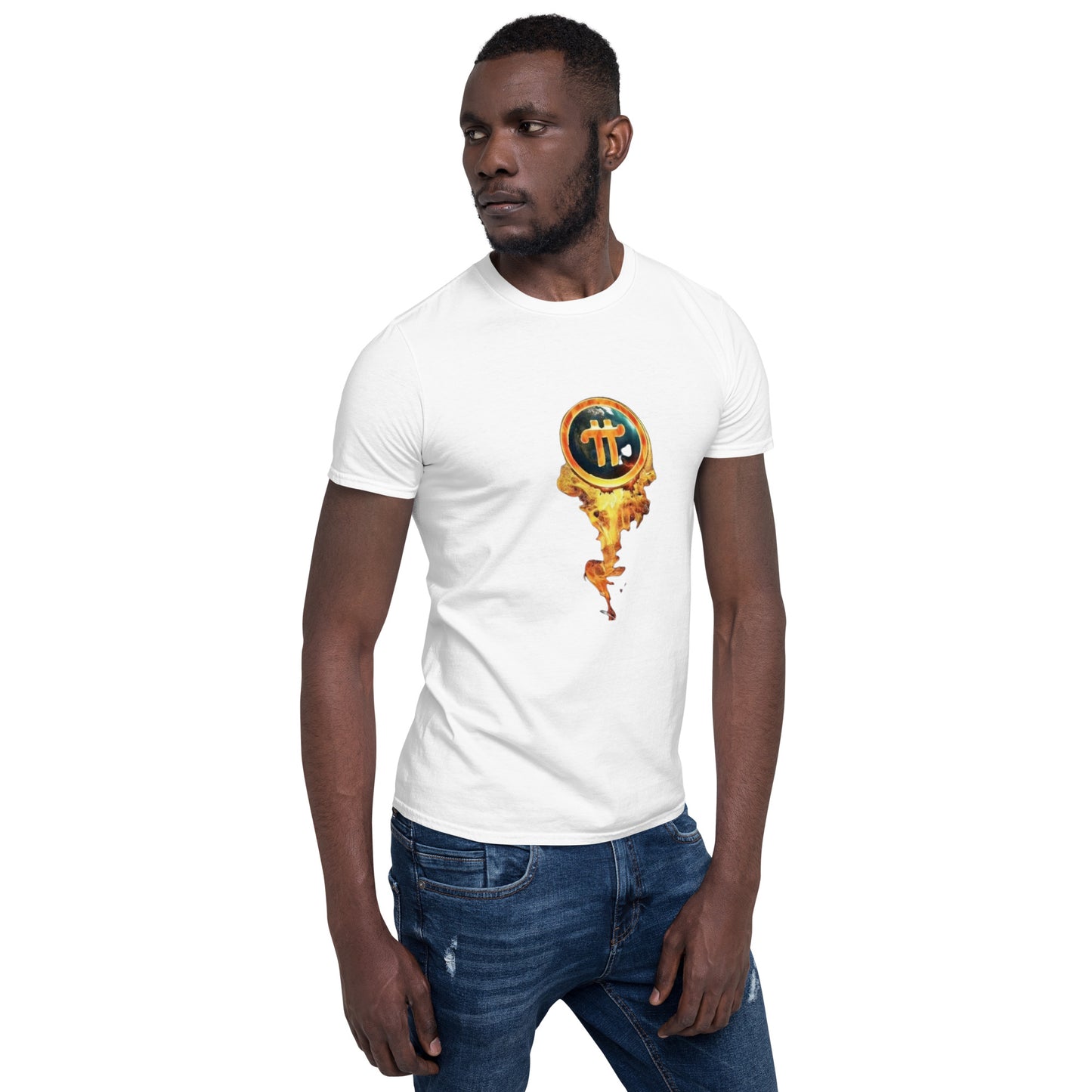 Pi Fire Short-Sleeve Unisex T-Shirt