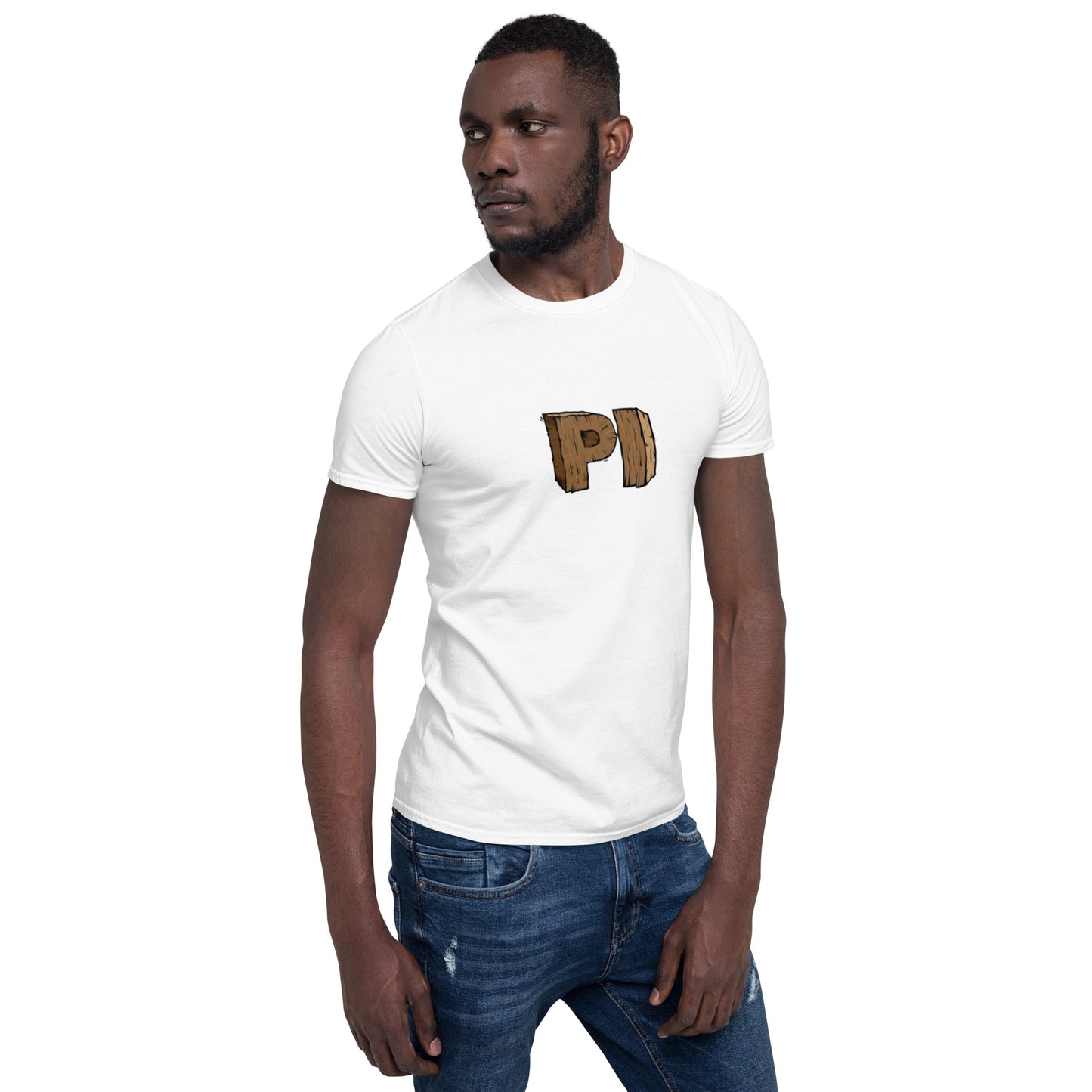 Pi Wood Short-Sleeve Unisex T-Shirt